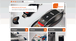 Desktop Screenshot of 4dconcepts.de
