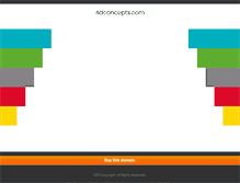 Tablet Screenshot of 4dconcepts.com